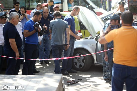 Shots were heard near Tufenkian Hotel of Yerevan, there is one victim