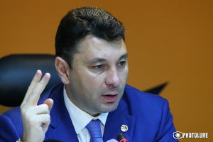 Deputy Speaker of the RA National Assembly Eduard Sharmazanov spoke about the 'President's speech at the NATO Summit in Warsaw and the Nagorno-Karabakh conflict' at Sputnik Armenia press center
