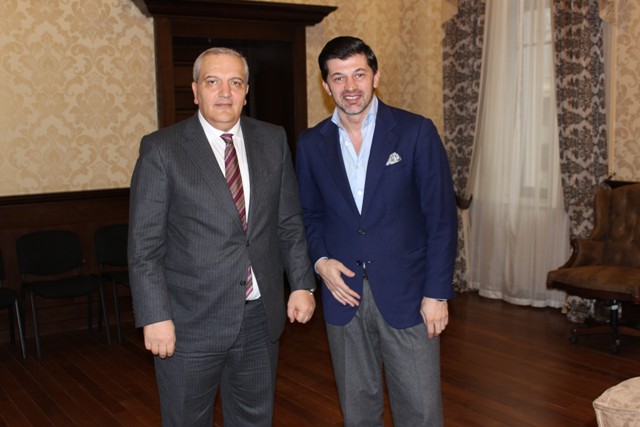 Դեսպան Սադոյանի հանդիպումը Թբիլիսիի քաղաքապետ Կախա Կալաձեի հետ (3)