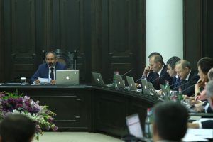 RA Prime Minister Nikol Pashinyan chairs the Government's session